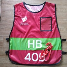 Fußball Leibchen Camisole Patties & Lanyard Keyholder European Qualifiers