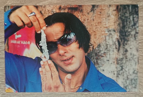 Postcard bollywood star - postcard,