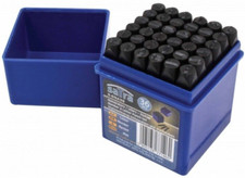 Schlagbuchstaben und Zahlen 6