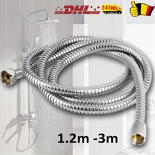 Duschschlauch 1.2m-3m Brauseschlauch Flexibel Bad Schlauch für Dusche Edelstahl