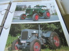 Traktor  Datenblatt Deutz 8 Dieselschlepper F 3 M 417