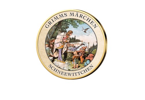 Euro vergoldet märchen mit - 2,