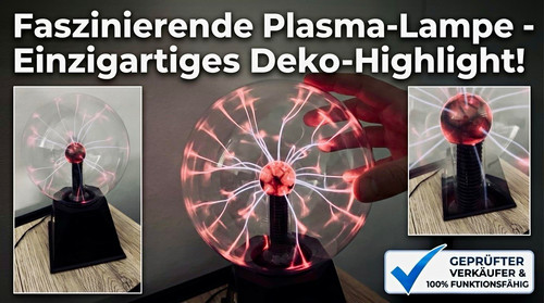 Plasmaball plasma lampe - plasmaball, plasma-lampe