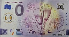 0 Euro Schein Happy New Year