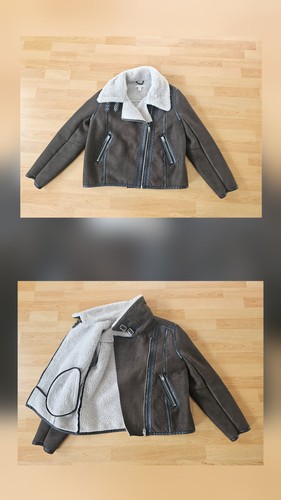Piloten biker jacke - h&m,