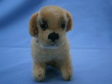 *****   Steiff Hund Bernhardiner "Bernie", 12 cm mit Knopf und Halsband   *****