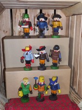 Straco 11,5 cm Mini Räuchermännchen zur Auswahl orginal Erzgebirge Miniatur