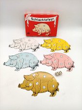 Schlachtefest Rotsiegel SALA 60er Jahre Spiel geprüft *Anleitung nachgedruckt*