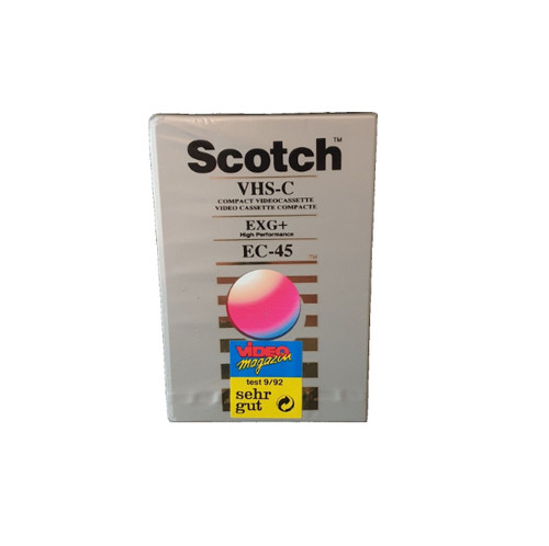 Scotch vhs 45 - vhs-c, ec-45