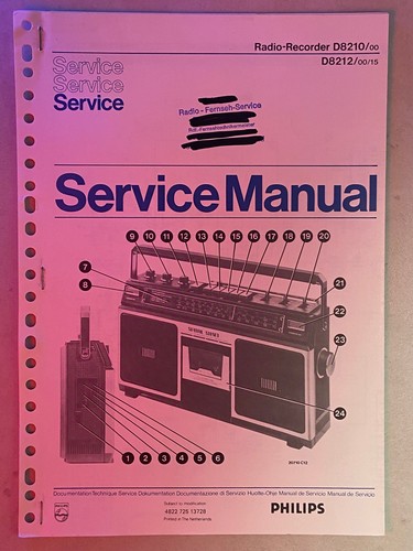 Philips service manual - philips, für