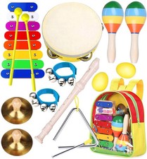 Kinder Musikinstrumenten Spielzeug Set Schlaginstrument Musikalisches Spielze...
