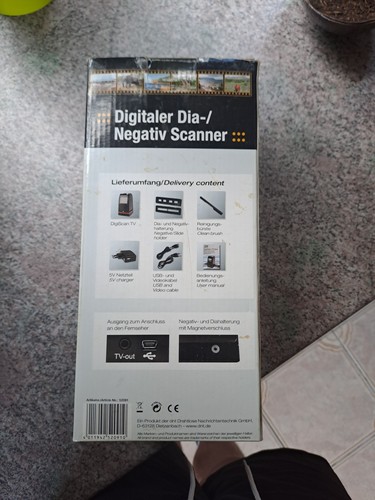 Digitaler dia negativ scanner - negativ,