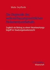 Die Dogmatik des wehrverfassungsrechtlichen Buch C.F. Müller