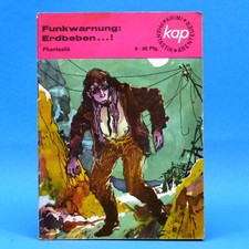 DDR | KAP-Heft 9 | Funkwarnung Erdbeben ... ! | Phantastische Erzählungen B