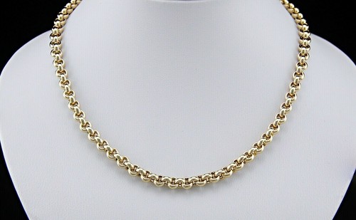 Halskette kette 585 gold cm - halskette,