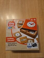 Playtive Junior Lernbox "Uhrzeit "/Neuwertig