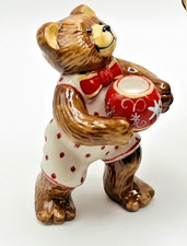 Sehr Selten Villeroy Boch Bär Weihnachten Kerzenhalter Nostalgic Light