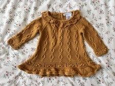 Strickkleid Baby Gr. 62 0-3 Monate Cupcakes and Cashmere Senfgelb Neuwertig Top
