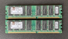 Kingston 2GB (2x1GB) DDR1