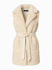 Amisu Kunstfell Weste S 36