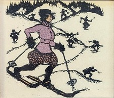 Emma Bormann - Skiläuferin -