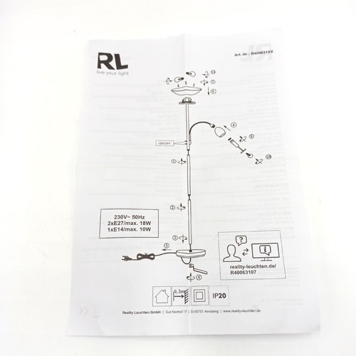 Reality leuchten stehleuchte - reality,