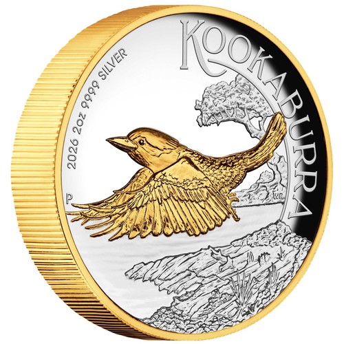 Dollar kookaburra gilded - 2,