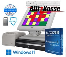 ✅TSE✅ Kellnerkasse Touch Kassensystem für Gastronomie einfach erweiterbar!