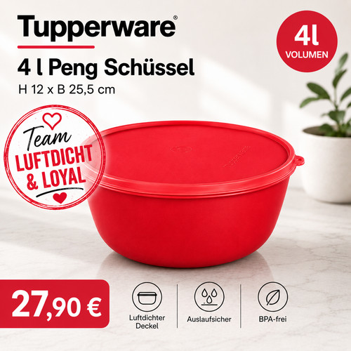 Tupperware peng schüssel - peng,