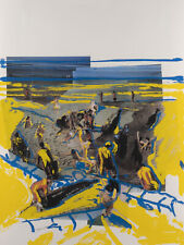 Norbert Tadeusz handsigniert nummeriert dat. Siebdruck Wattenmeer Umweltschutz