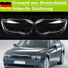 2x Scheinwerferglas Streuscheibe links rechts Set für BMW 7er E65 E66 2002-2005