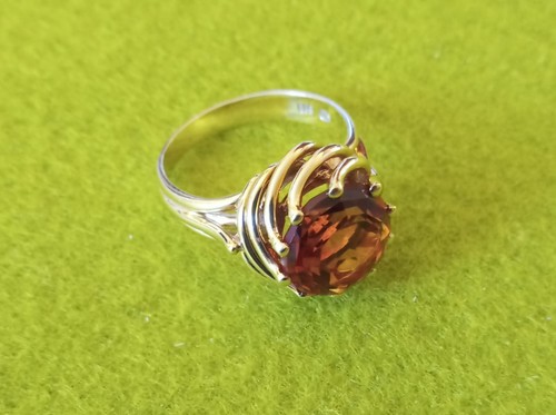 Goldring 585 citrin - goldring, 7,6g