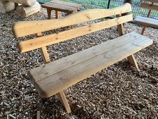 Gartenbank Massivholz Kiefer langlebig