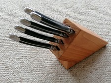 Messerblock Scheren Messer Block Aufbewahrung Kiefern holz