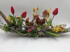 Ostergesteck Schnecke Hahn