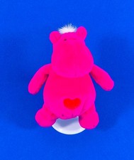 NICI NILPFERD Bud Belly pink rosa Herz rot Plüsch Kuschel Stoff 16 cm