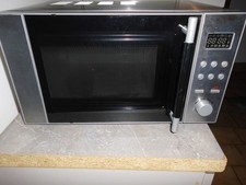 Microwelle Lifetec 120104 in silber inkl.  Grill,