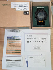Casio Pro Trek PRG-240-1ER Outdoor-Uhr Solar Höhenmeter Kompass Thermometer uvm.