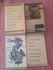 altes antikes Buch DDR  , Konvolut Reclam, Prof. Mamlock,chines. Fabeln u.a.