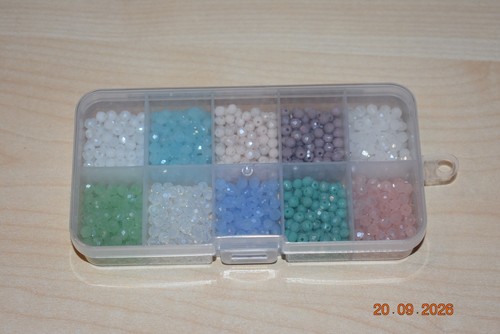 4mm perlen flach sortierbox - 4mm,