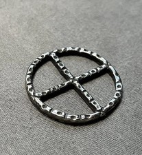 Anhänger Sonnenrad Edelstahl