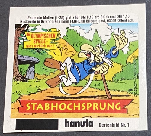 Sticker hanuta asterix - hanuta,