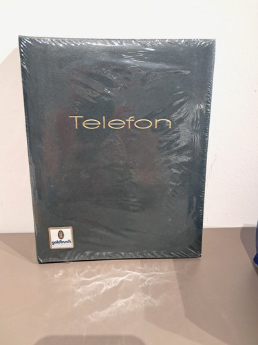 Telefon register kunstleder - telefon,