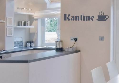 Wandtattoo kantine wandbild - kantine,