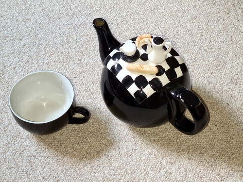 Kaffeekanne porzellan modern - kaffeekanne,