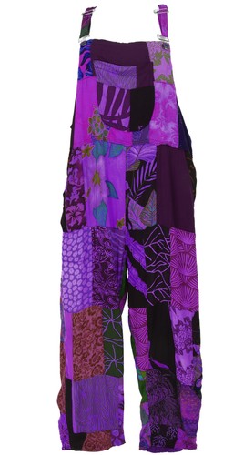 Patchwork latzhose upcycling - latzhose,,