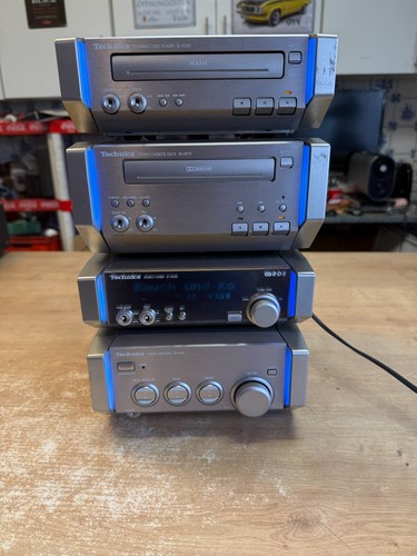 Technics hd55 mini hifi - technics, mini-hifi-anlage