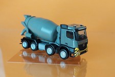 Herpa 316187 Mercedes-Benz Arocs M Betonmischer grau / gelb 1:87 NEU Modellauto