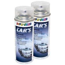 Klarlack glänzend 2 x 400 ml Sprühlack Lack Klar DUPLI-COLOR Lackspray 385858