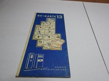 Alte Aral Landkarte BV-Karte